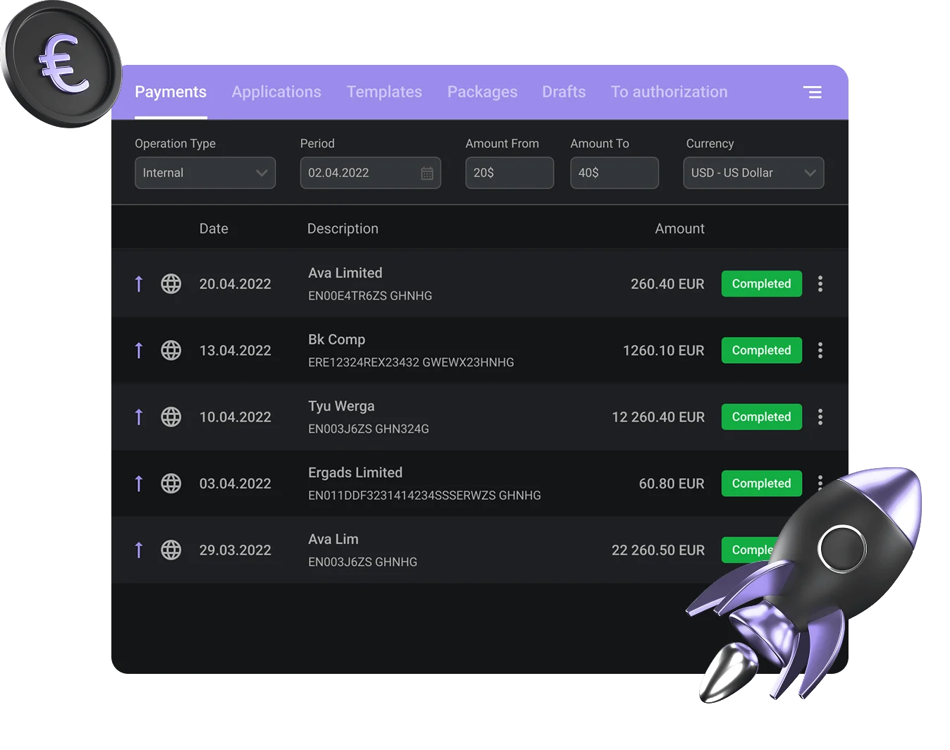 Open a Dedicated IBAN Account